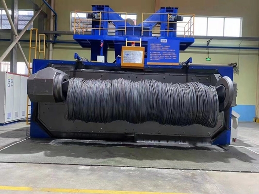 Μηχανή εκτόξευσης πυροβολισμού PMW-4350 για προσαρμογή στρογγυλών συρματικών ράβδων στη βιομηχανία βιδών