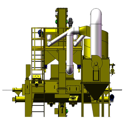 Μηχανή εκτόξευσης καλωδίων με 37/30/22 Kw/piece Impeller Power