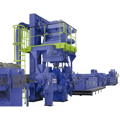 Η σειρά PMW-DX Custom Inline Continuous Wire Rod Shot Blasting Machine με 160 M/Min