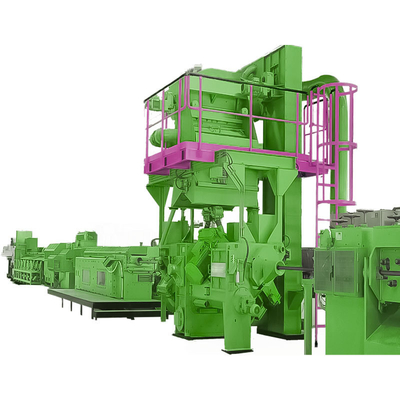 Η σειρά PMW-DX Custom Inline Continuous Wire Rod Shot Blasting Machine με 160 M/Min