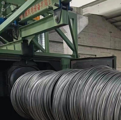 Ένα έτος μετά την πώληση Υπηρεσία Wire Rod Coil Shot Blasting Machine με περιστροφικό εκρηκτικό