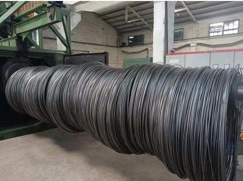 Ένα έτος μετά την πώληση Υπηρεσία Wire Rod Coil Shot Blasting Machine με περιστροφικό εκρηκτικό