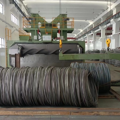 Pmw 3850 Wire Rod Coil Shot Blasting Machine με και απομάκρυνση σκουριάς Κόστος 40-20RMB