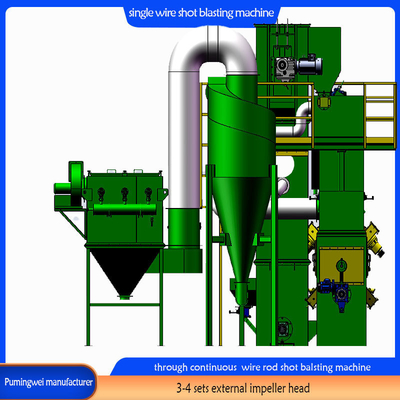 37/30/22 Kw/Piece PMW-DX3-22/38 Μηχανή εκτόξευσης μονοσύρματης ράβδου ράβδου 5,5-42 mm