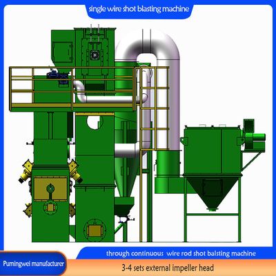 37/30/22 Kw/Piece PMW-DX3-22/38 Μηχανή εκτόξευσης μονοσύρματης ράβδου ράβδου 5,5-42 mm