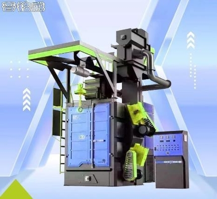 800*1100mm Προσαρμοσμένο Hook Shot Blasting Machine για προσαρμοσμένες λύσεις