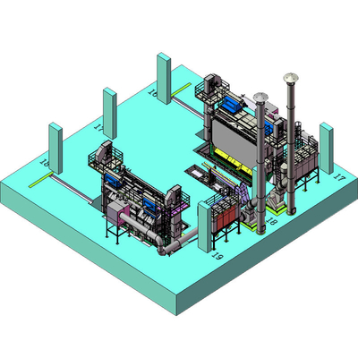 Υψηλής καθαρότητας Pmw5500 Wire Rod Coil Shot Blasting Machine με εργαλείο χάλυβα άνθρακα