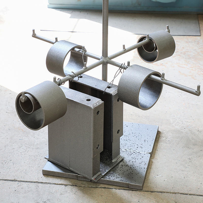 Υψηλής καθαρότητας Q37 Σειρά Χωρίς Pit Spinner Single Hanger καθαρισμού Shot εκρηκτική μηχανή