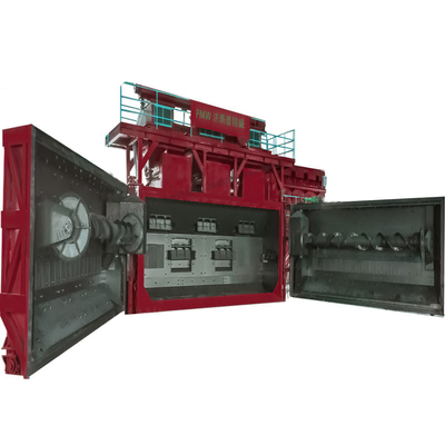 Δύο θέσεις κρεμασμένος τύπος κεντήρας Mandrels Wire Rod Coil Shot Blasting Machine