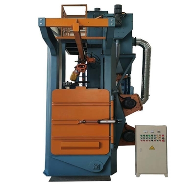 Προσαρμογή Καθαρό σιδηρόδρομο τύπου Hook Hanger Shot Blasting Machine για 2500kg χωρητικότητα