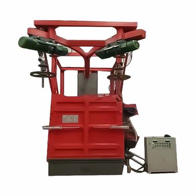 Ηλεκτρικό καύσιμο 2500kg Κίτρινο σπινίρ Χάνγκερ Κάνγκερ Τύπος Shot Blasting Machine με 1