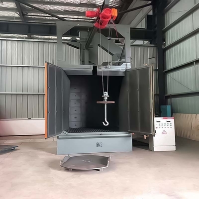 Προσαρμοσμένο Hook Rail Spinner Hanger Shot Blasting Machine με τεχνική υποστήριξη