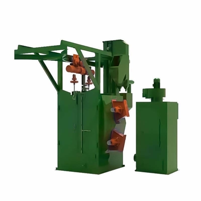 Προσαρμοσμένο Hook Rail Spinner Hanger Shot Blasting Machine με τεχνική υποστήριξη