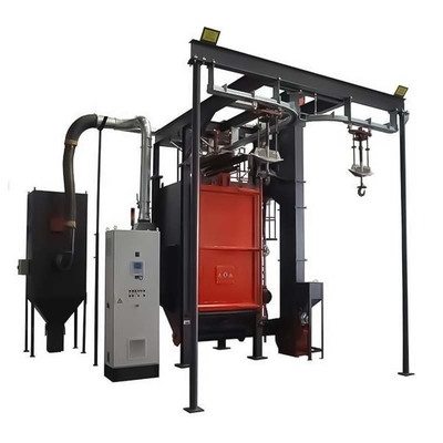 Προσαρμοσμένο Hook Rail Spinner Hanger Shot Blasting Machine με τεχνική υποστήριξη