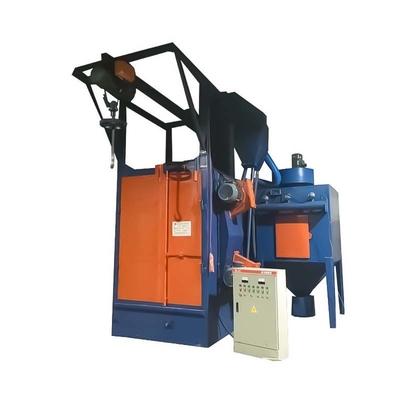Υψηλής καθαρότητας Rfq Double Spinner Hanger Hook Type Shot Blasting Machine για αποτελέσματα