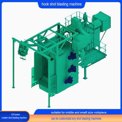 Περνάμε από το μονόραϊλ Hanger Shot Blasting Machine με Mumu Μετά την πώληση Υπηρεσία