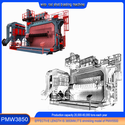 30kw/Set Επαγγελματική μηχανή εκτόξευσης καλωδίου μετάλλου
