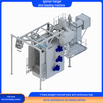 Προσαρμοσμένο Hook Shot Blasting Machine Προσαρμοσμένο για να ανταποκρίνεται στις απαιτήσεις του εργασιακού σας κομμάτι