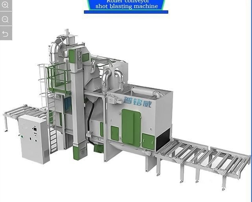 Προσαρμοσμένο 2024 Roller Conveyor Shot Blasting Machine για πλήρως απομονωμένη κατοικία