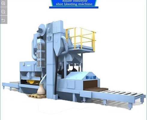 Προσαρμοσμένο 2024 Roller Conveyor Shot Blasting Machine για πλήρως απομονωμένη κατοικία