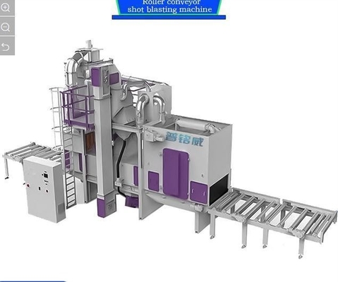 Προσαρμοσμένο 2024 Roller Conveyor Shot Blasting Machine για πλήρως απομονωμένη κατοικία