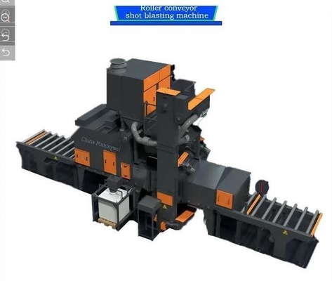 Προσαρμοσμένο 2024 Roller Conveyor Shot Blasting Machine για πλήρως απομονωμένη κατοικία