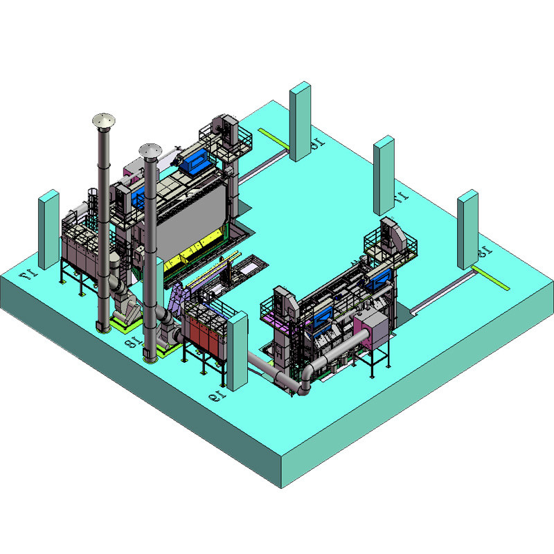 Απώλεια καλωδίου 0,2-0,3% Pmw5500 Wire Rod Coil Shot Blasting Machine για ψυχρό σφυρηλατημένο χάλυβα