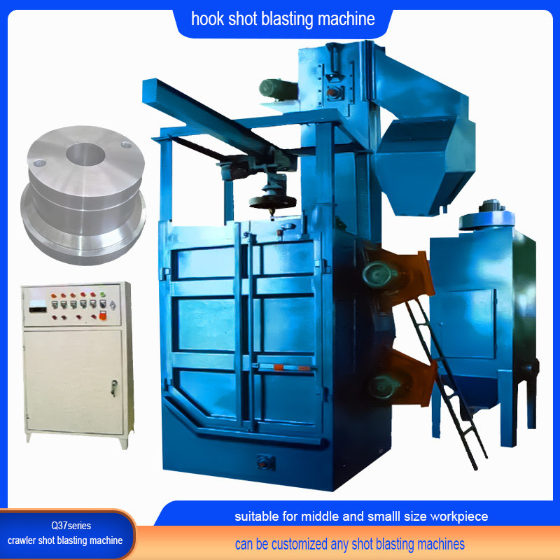 Προσαρμοσμένο Hook Shot Blasting Machine Προσαρμοσμένο για να ανταποκρίνεται στις απαιτήσεις του εργασιακού σας κομμάτι